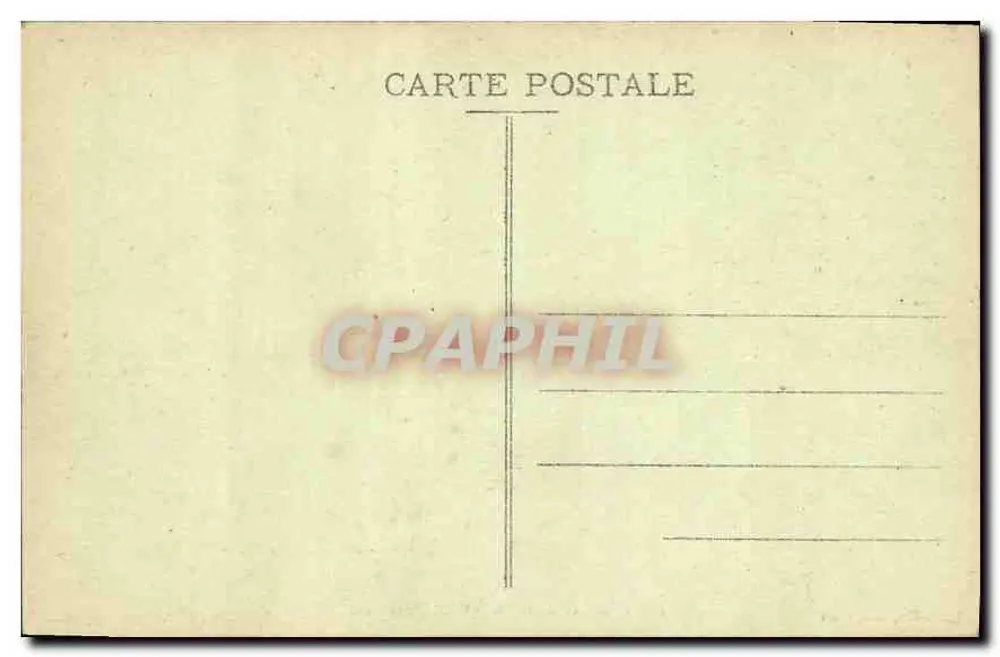 Castelo de Maintenon — Lado Norte — G. Fonceault, editor, Dreux, n° 534 - Verso