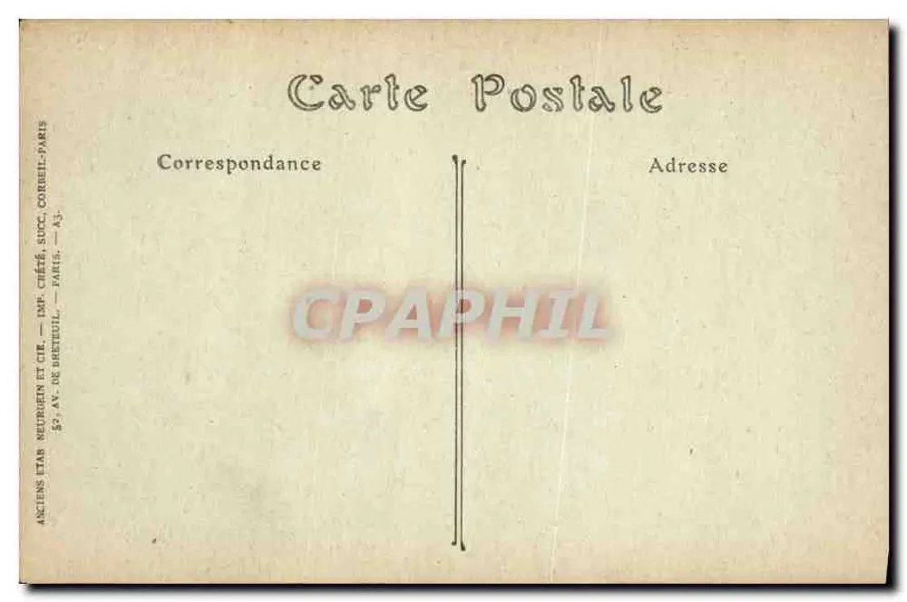 Catedral de Chartres — Notre-Dame-sous-Terre — JHOE, n°752 - Verso
