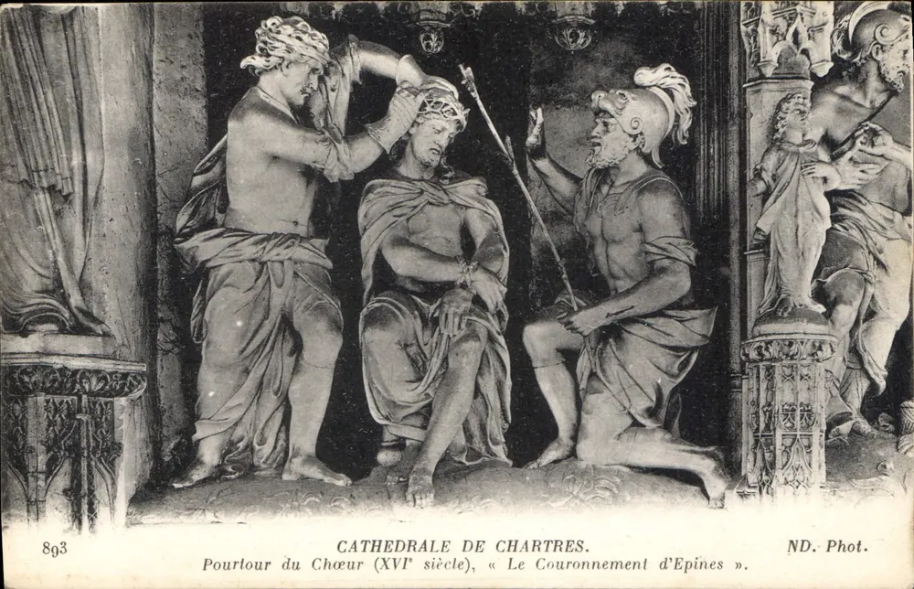 Chartreser Kathedrale — Krönung der Dornen — ND. Phot. - Vorderseite