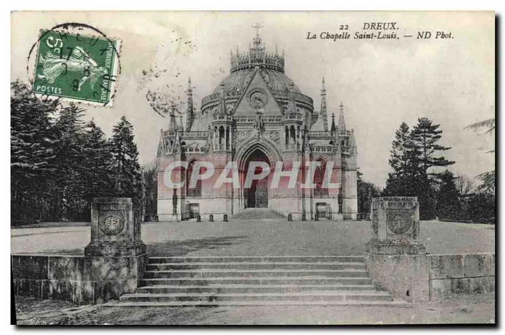 Dreux — A Capela São Luís — ND Pbot. - Frente