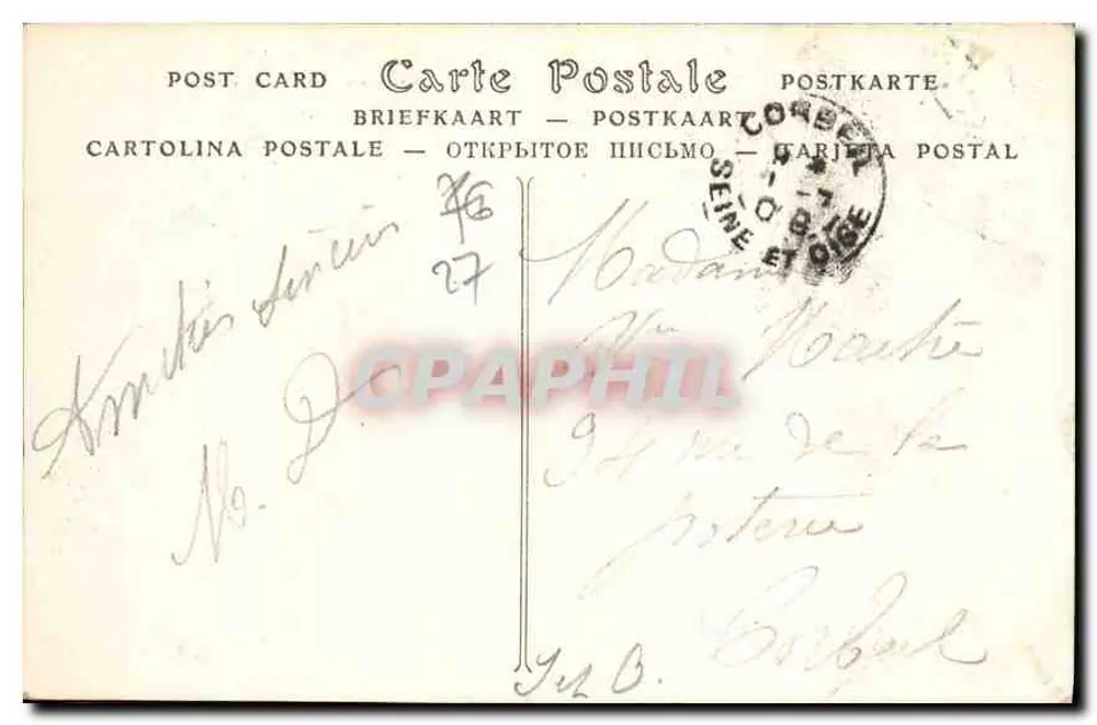 Dreux — A Capela São Luís — ND Pbot. - Verso