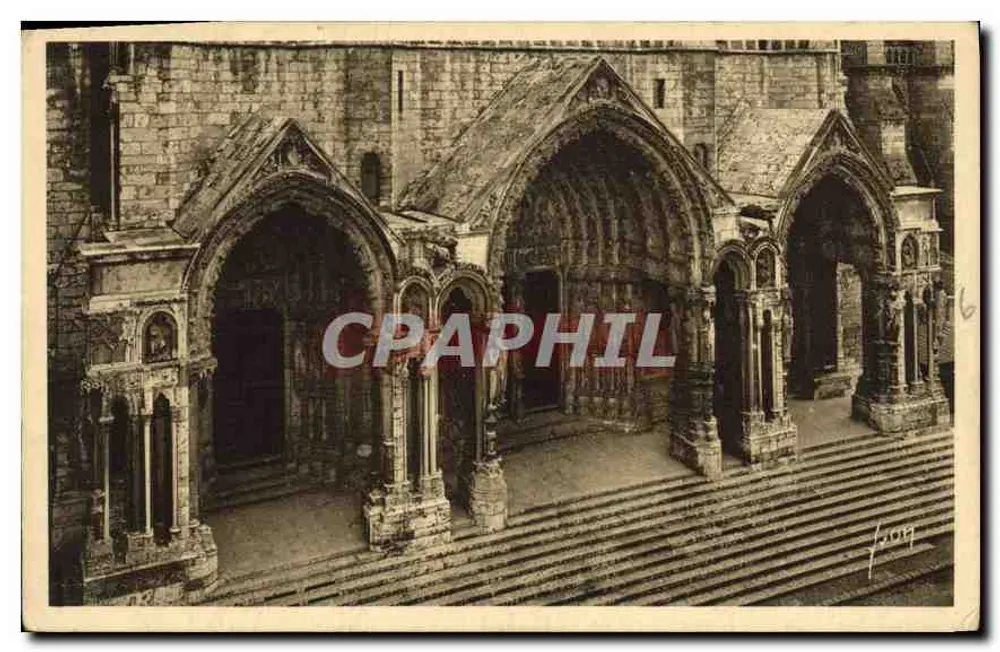 Chartres (Eure-et-Loir) — Das Nordportal — Les Éditions d'Art Yvon, Paris - Vorderseite