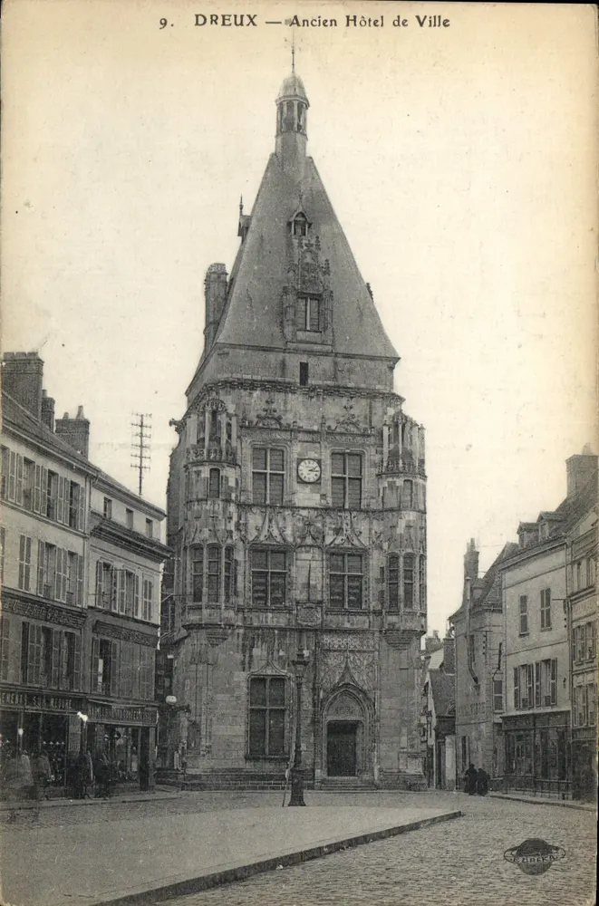 Dreux — Altes Rathaus — Verleger SEDREUX, n°9 - Vorderseite