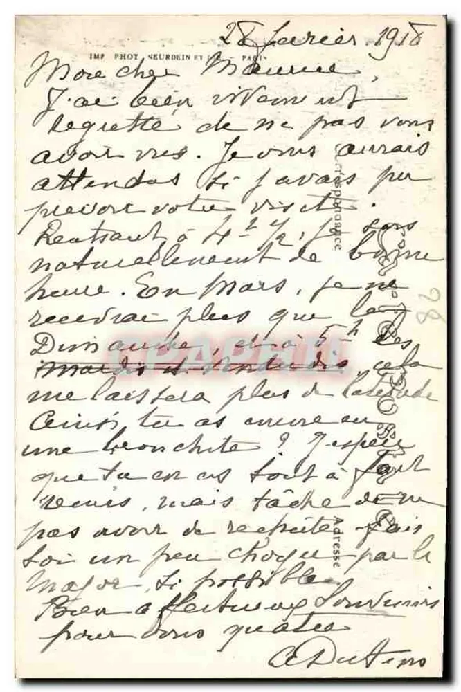 Dreux — A Capela São Luís — ND. Fot. - Verso