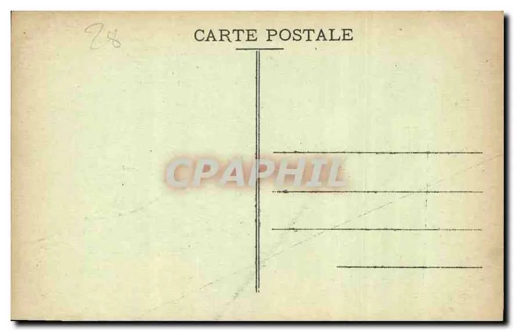 Schloss Villebon — Umgebung von Courville (E.-et-L.) — C. Foucault, Verlag - Rückseite