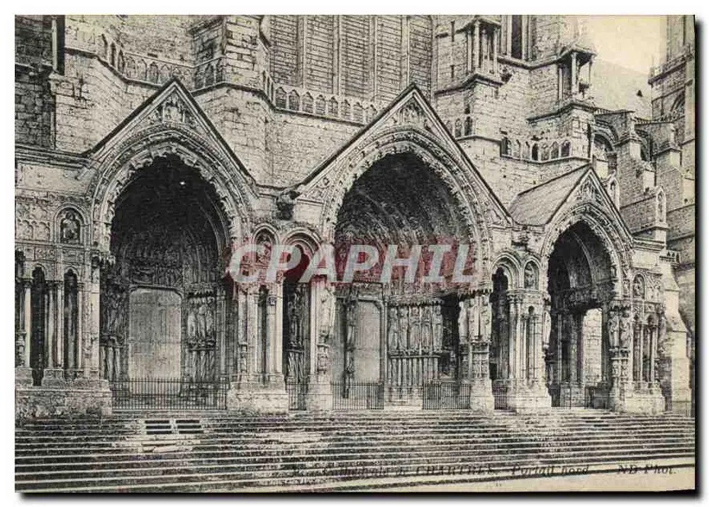 Chartreser Kathedrale — Nordportal — ND Phot. - Vorderseite