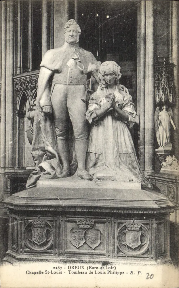 Kapelle Saint-Louis — Grabmal von Louis-Philippe — Dreux (Eure-et-Loir) - Vorderseite