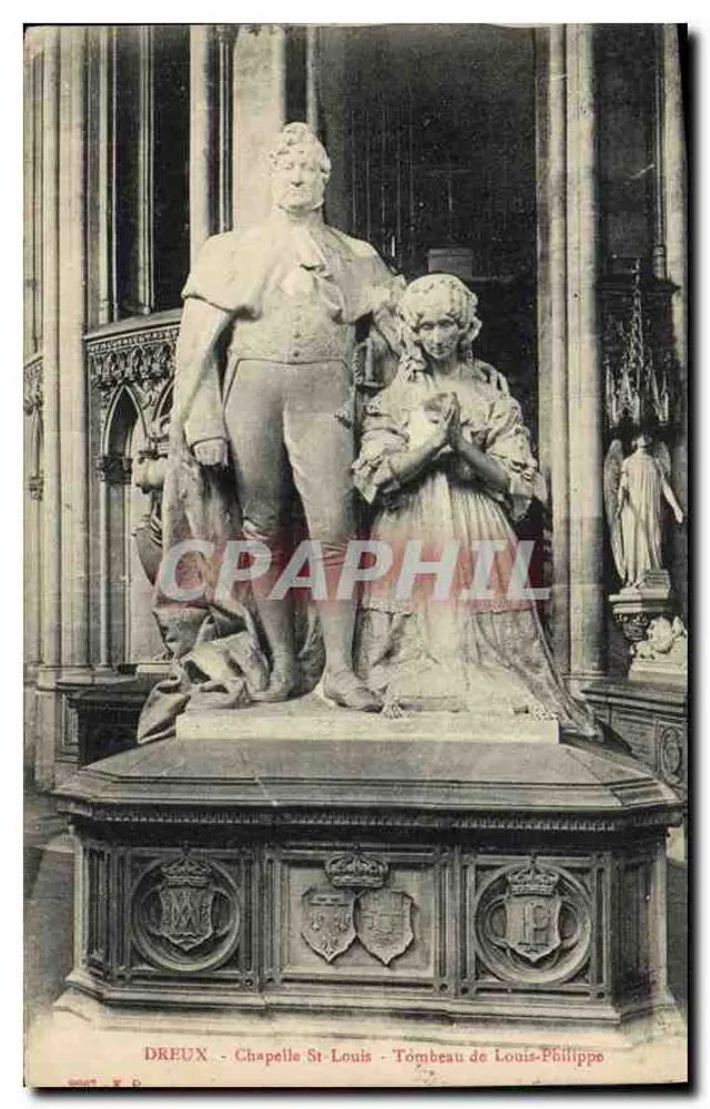 Dreux - Kapelle Saint-Louis - Grabmal von Louis-Philippe - Vorderseite