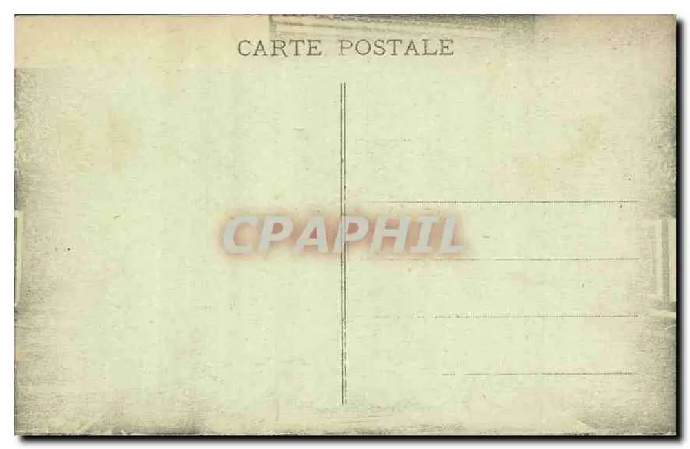 Castelo de ANET (E.-et-L.) — A Câmara de Diane — editor: ROUX - Verso
