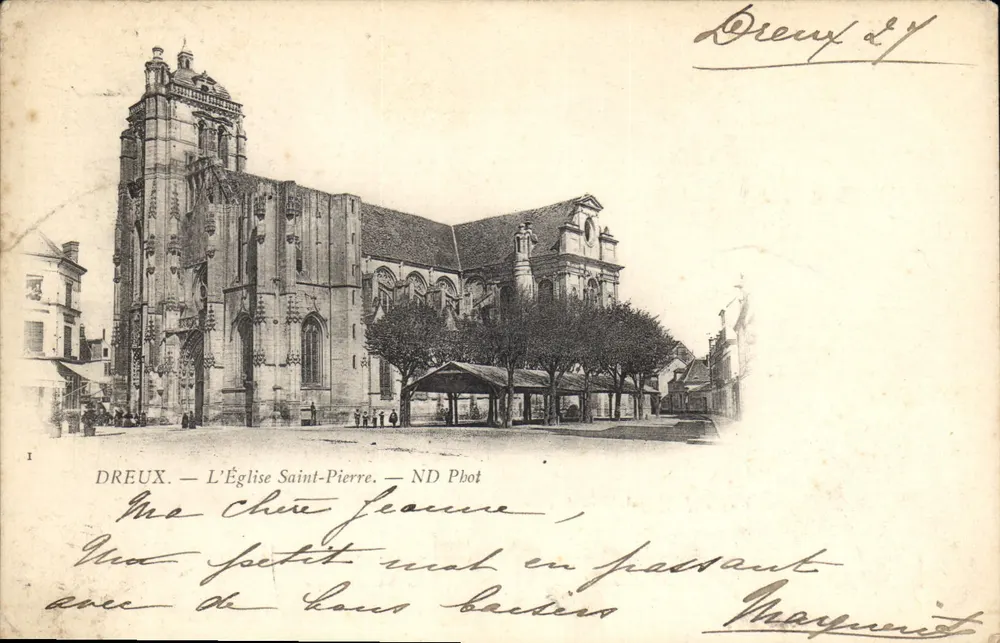 Dreux — A Igreja de São Pedro — ND Pbot - Frente