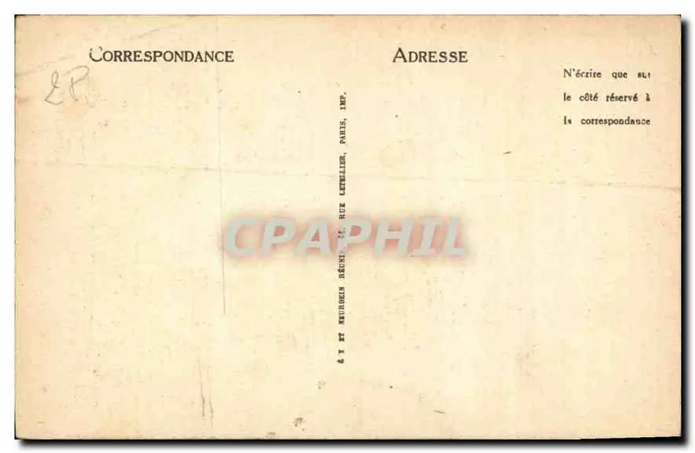 Chartres — A Catedral — A Fachada — ND - Verso