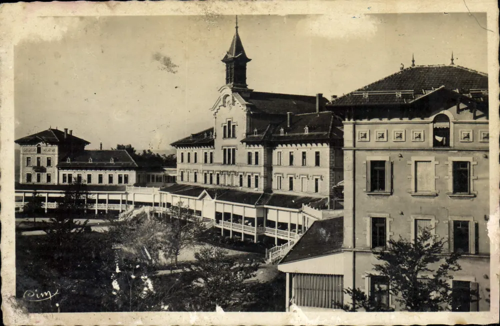 Hotel da Estação — Hauteville (Ain) — editor Cim - Frente
