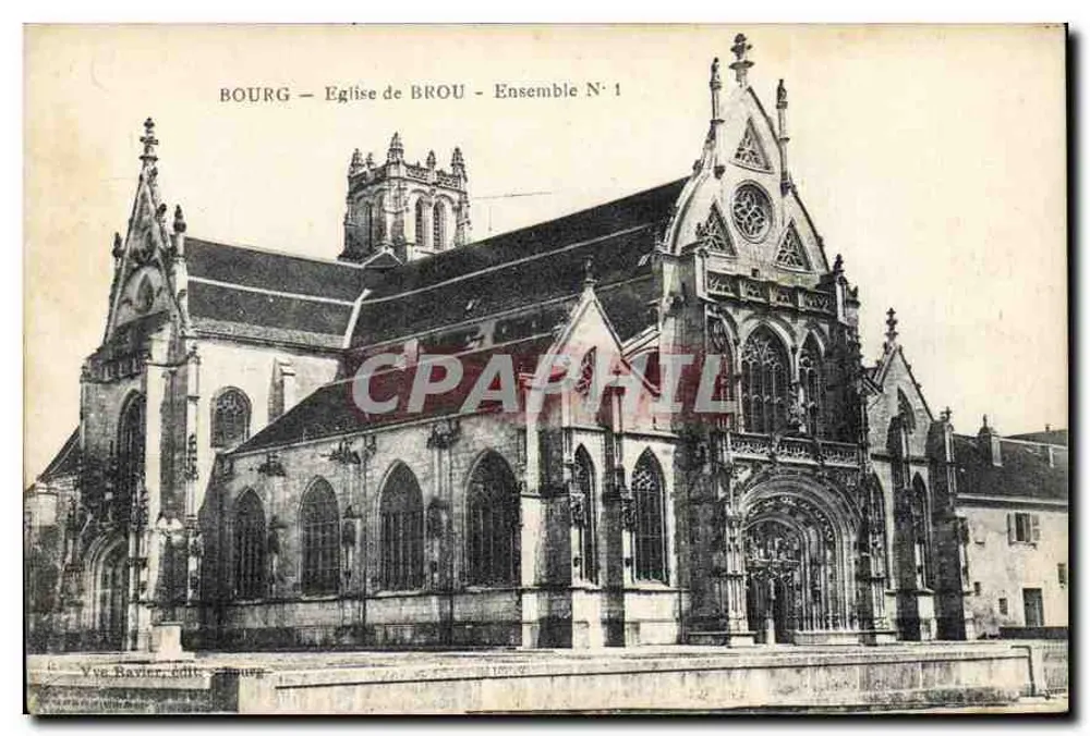 Bourg - Igreja de Brou - Conjunto N° 1 — Vog Bayler, editor - Frente