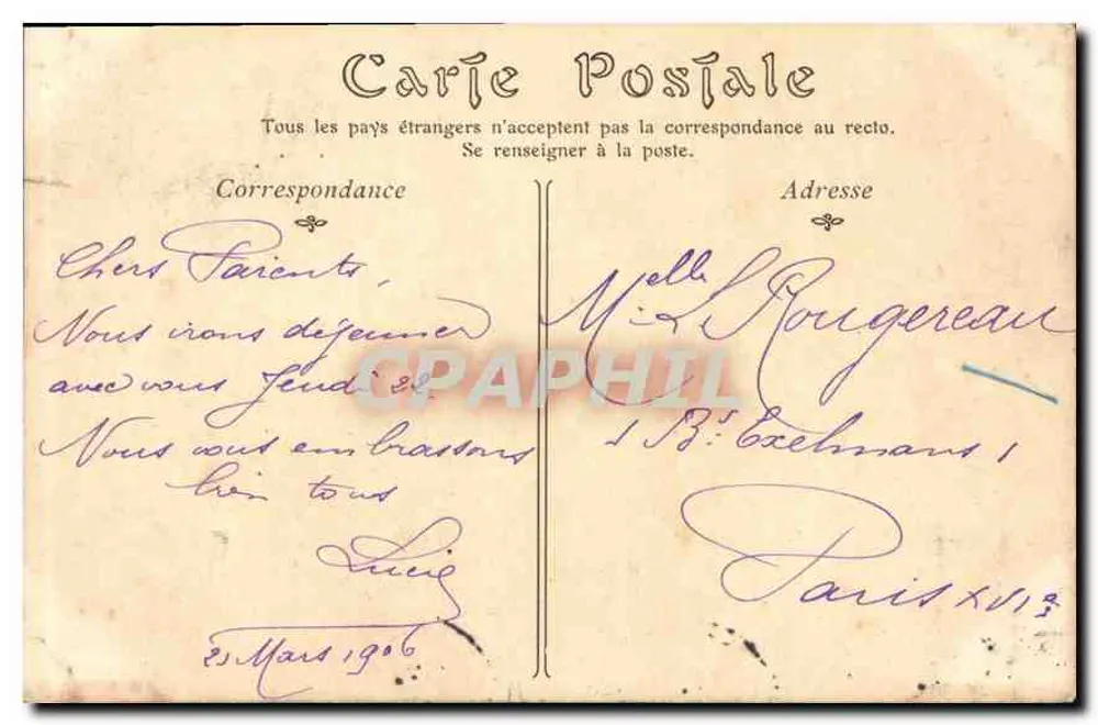 Igreja de Brou — O Coro — ND Poid - Verso