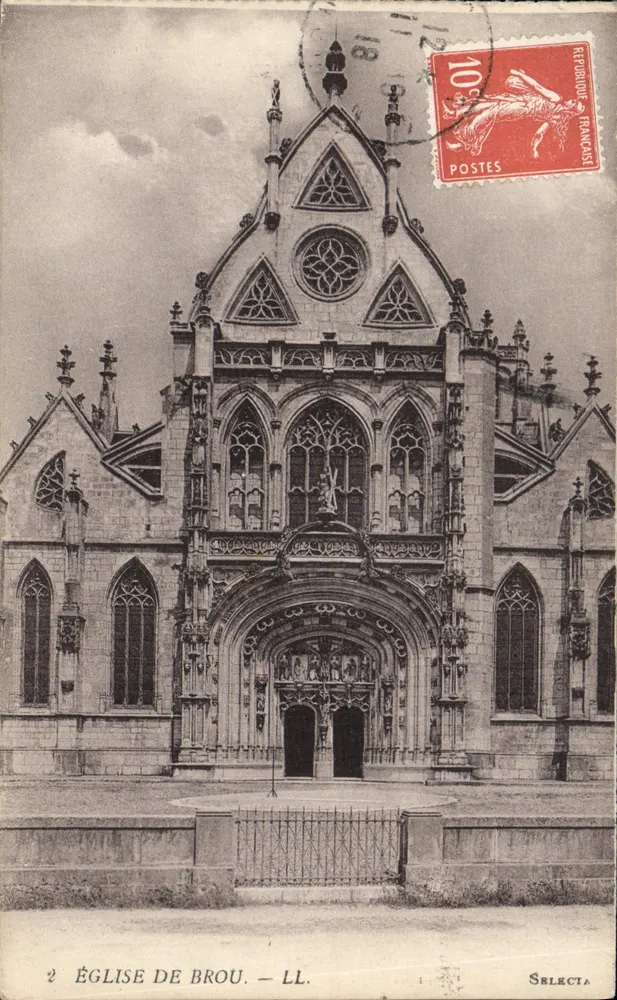 Igreja de Brou — LL. — Selecta - Frente