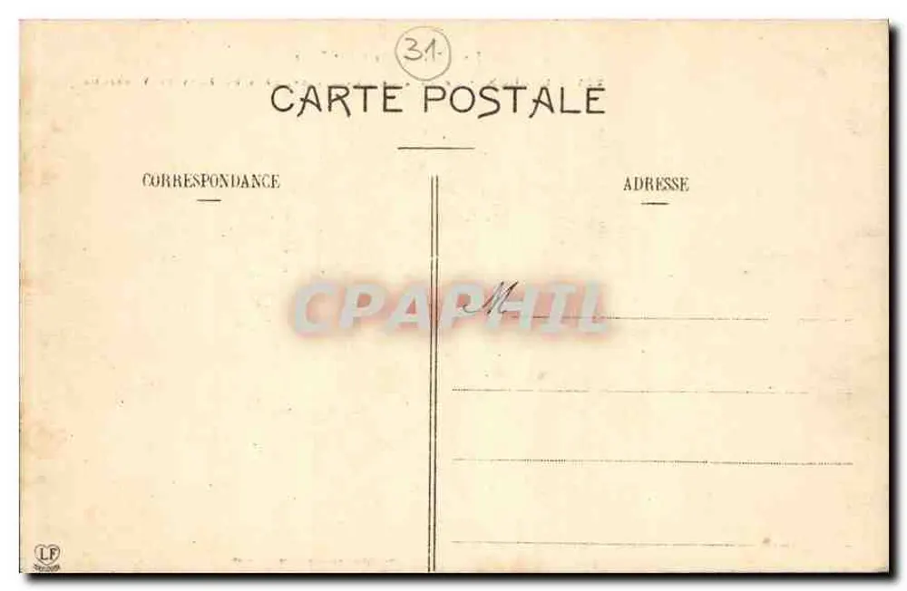Luchon - Ansicht des Pays de l'Escalalette, nahe Port de Venasque — 1. Serie, Nr. 275 — Catalan Phototypie (Paris, Toulouse) - Rückseite