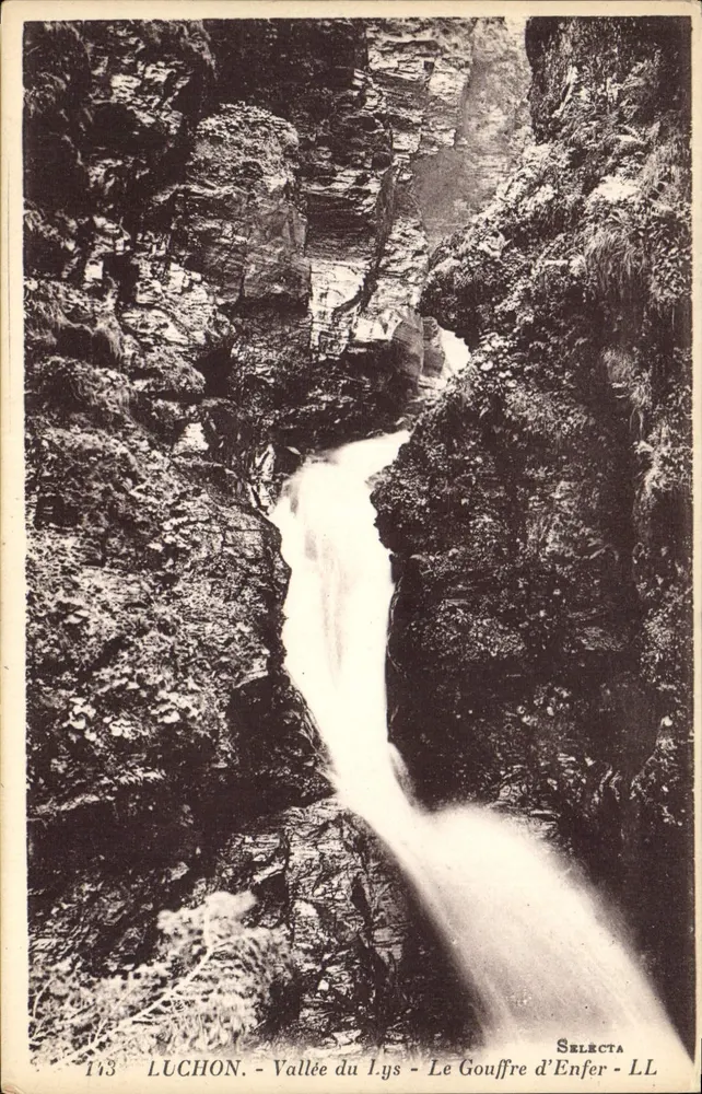 Luchon - Vale do Lys - O Abismo do Inferno — Selecta LL n°113 - Frente