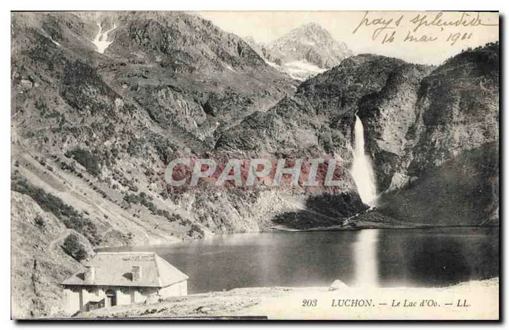 Luchon — O Lago de Oe. — LL. — 203 - Frente