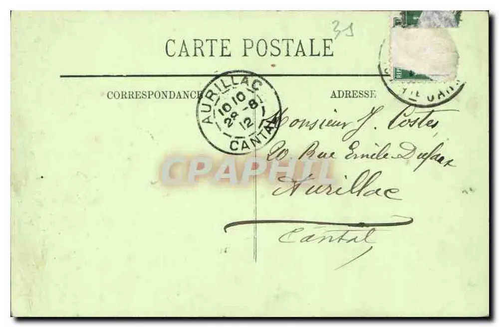 Toulouse — A Estação — LL. — n° 468 - Verso