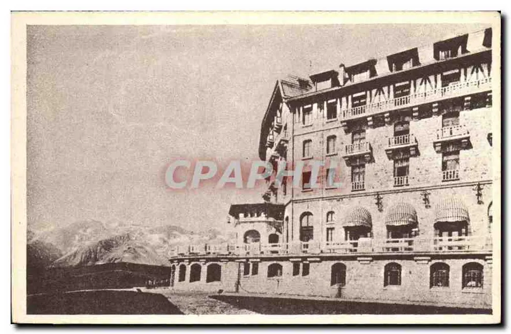 Hôtel des Wagons-Lits in Superbagnères — Luchon (Haute-Garonne) — Ausgabe der Internationalen Wagon-Lit-Gesellschaft - Vorderseite