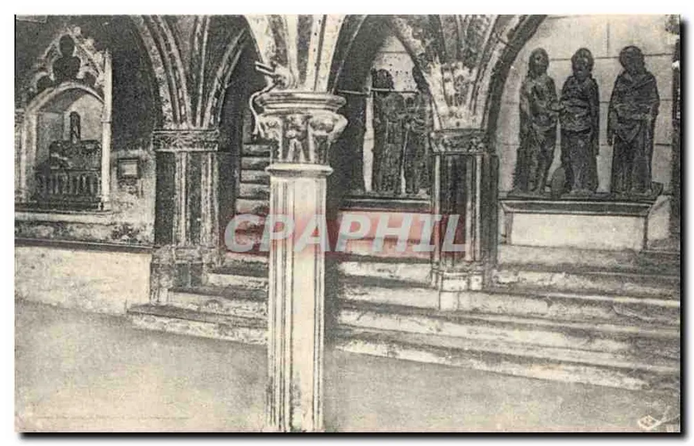 Krypta der Heiligen Körper — Basilika Saint-Sernin — Toulouse - Vorderseite