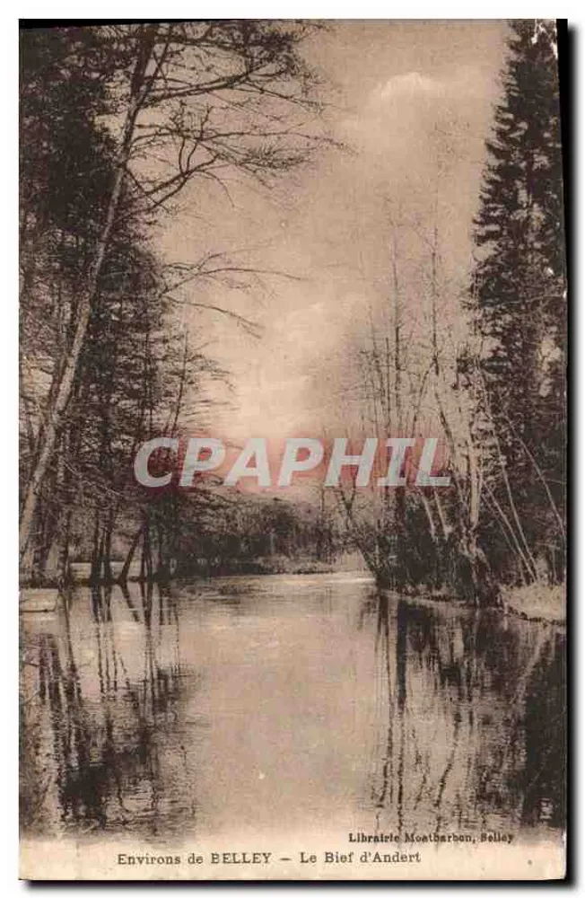 Environs de BELLEY — Le Bief d'Andert — Livraria Montsbarbon, Belley - Frente