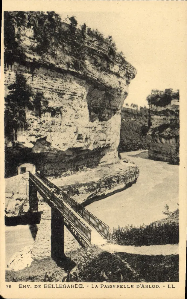 Env. de Bellegarde - A Ponte de Arlod - LL - Frente