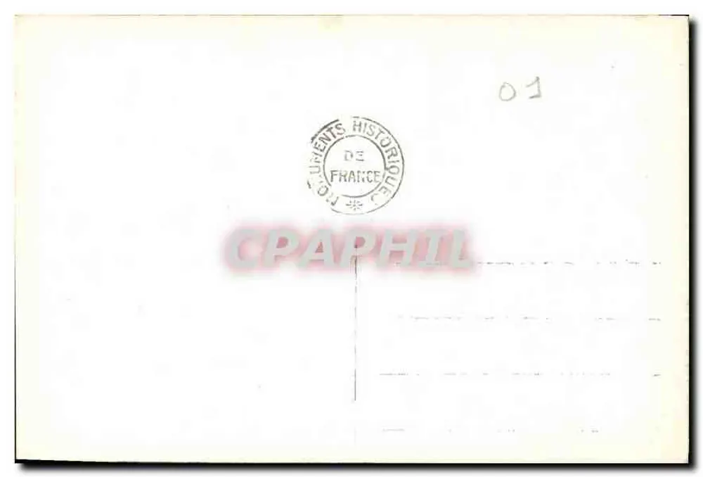 Igreja de Brou — Lutrin (1532) — Editor: Monuments Historiques de France, n° 31 - Verso