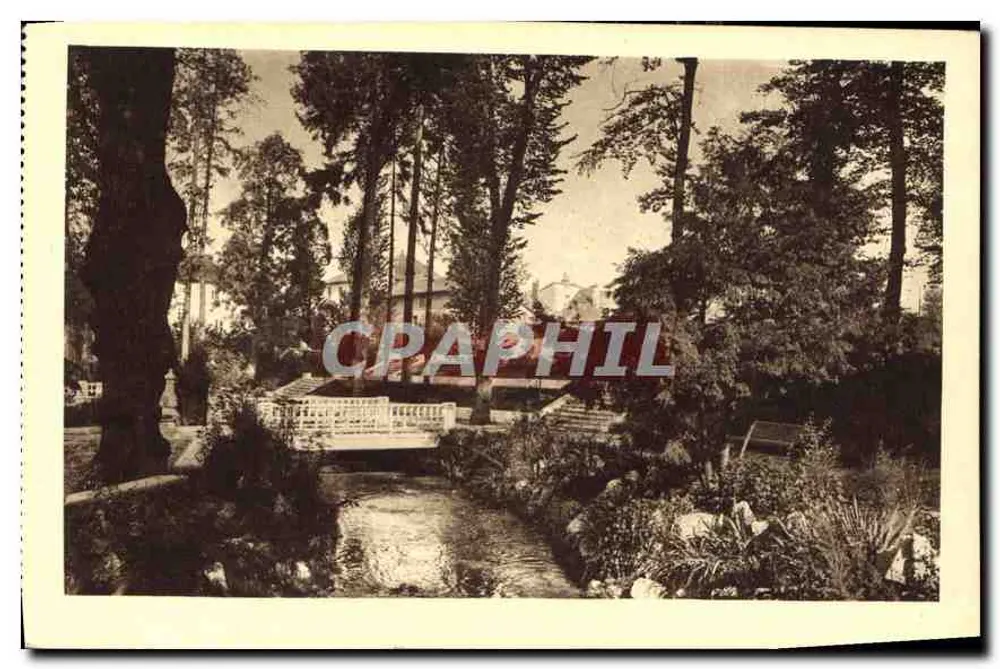 Ein Eck des Parks — Oyonnax — Braun & Cie, Mulhouse-Donnach - Vorderseite