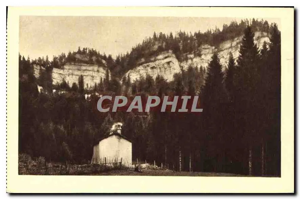Der Refuge und die Felsen von Perret — Oyonnax — Braun & Cie, Mulhouse-Dornach - Vorderseite
