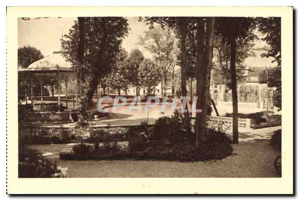 Oyonnax — Der Park und der Rundplatz der Tänzer — Braun & Cie, Verlag Milhouse-Dornach - Vorderseite