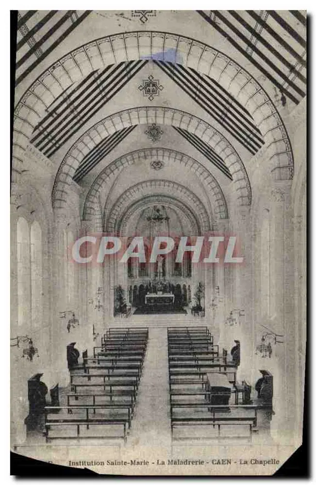 Institution Sainte-Marie - Die Maladrerie - CAEN - Die Kapelle - Vorderseite