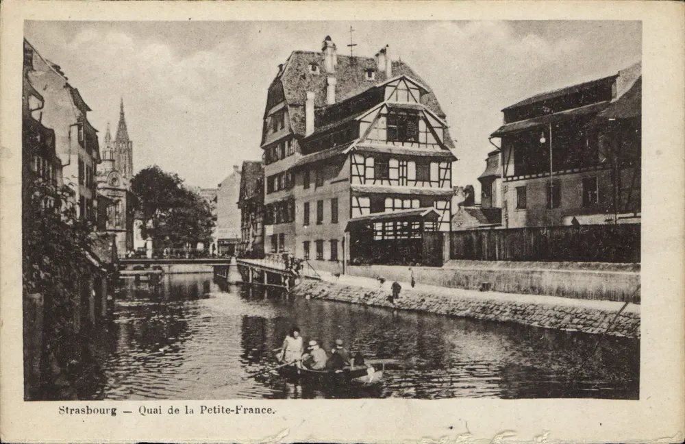Strasbourg — Quai de la Petite-France — Maison d'édition d'Art alsacien - Vorderseite