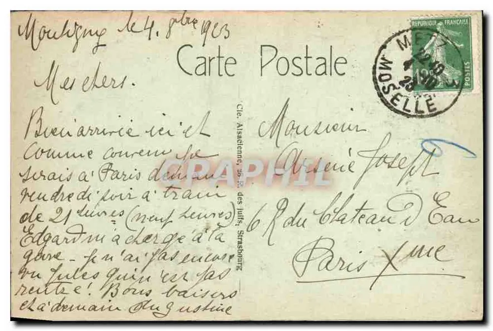 Catedral de Estrasburgo — Lado sul — CAP - Verso