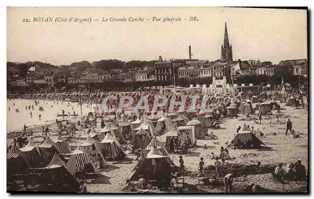 Royan (Côte d'Argent) — La Grande Couche — Allgemeine Ansicht — BR. - Vorderseite