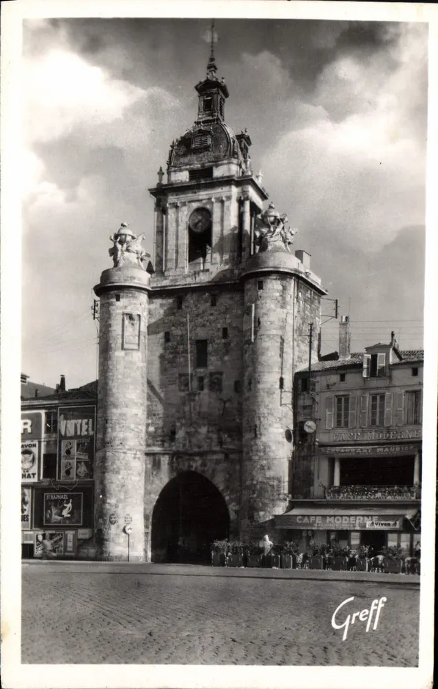 Turm der Großen Uhr — La Rochelle — Greff - Vorderseite