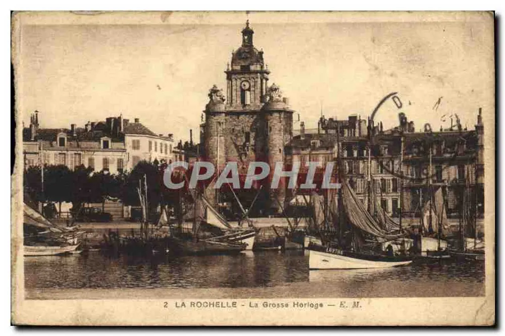 La Rochelle - Die Große Uhr — E. M. - Vorderseite