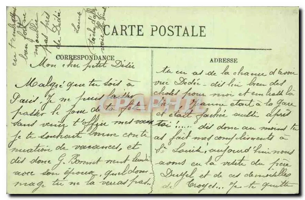 CANNES — Efeito de Ondas — LL. n° 48 - Verso