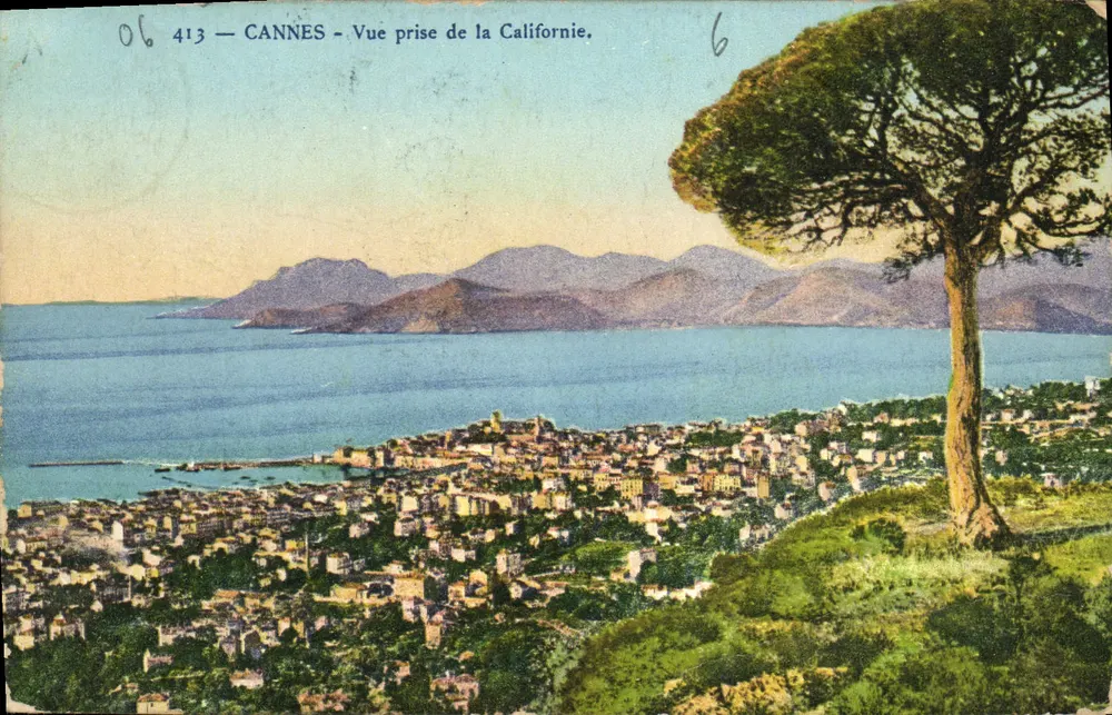 CANNES — Ansicht aus der California — Edition Giletta Phot. Nice, n° 413 - Vorderseite