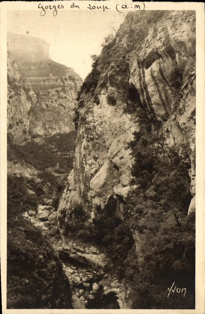 Loup Gorges (A.M.) — Panoramablick — Yvon, n°4 - Vorderseite