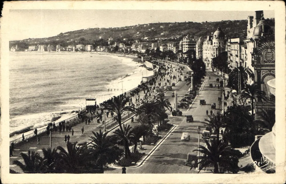 Nice — La Promenade des Anglais — éditeur Rella, Collection 'La Côte d'Azur' - Voorkant
