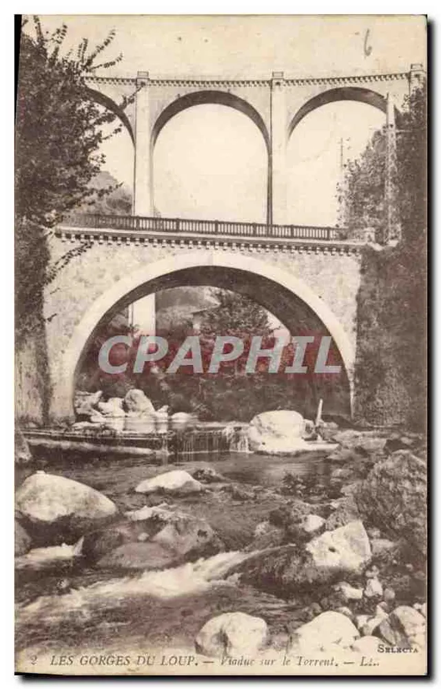 Die Gorges du Loup — Viadukt über den Torrent — Selecta - Vorderseite