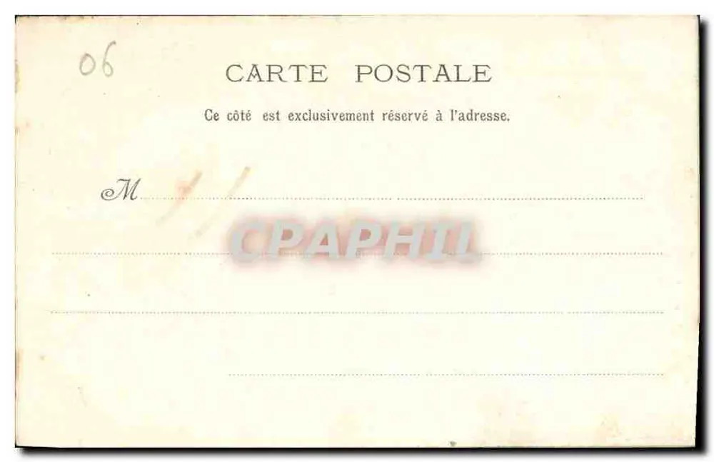 Île Saint-Honorat - Castelo Forte — P. L. Maillan edit. Cannes, n° 57 - Verso