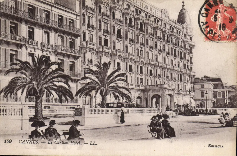 CANNES — O Hotel Carlton — LL. — Sélectia - Frente