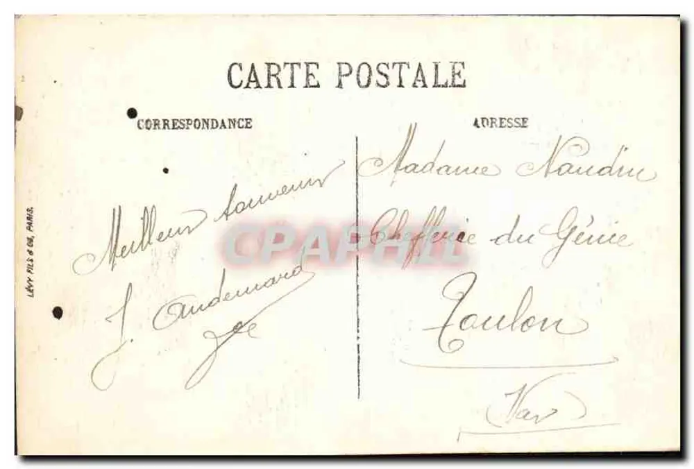 CANNES — O Hotel Carlton — LL. — Sélectia - Verso