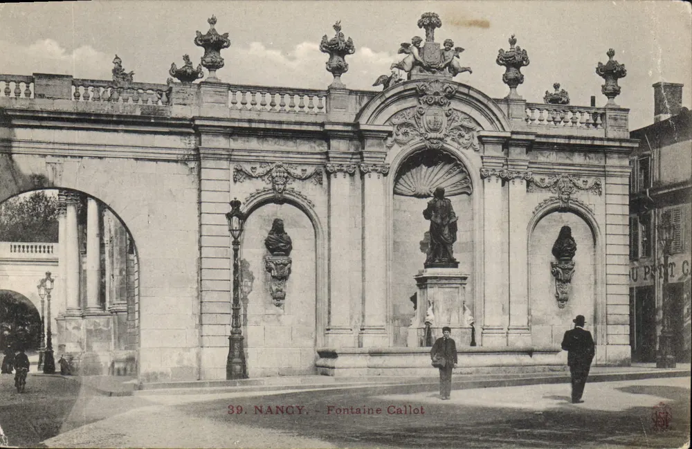 Nancy — Fontaine Callot — Editor U POTT G - Frente