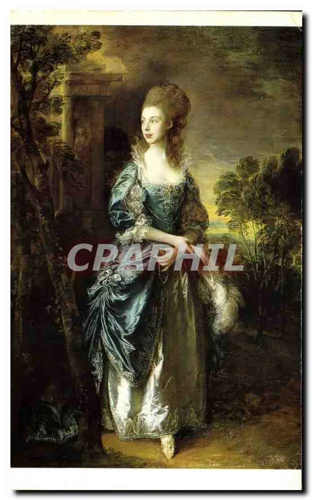 Porträt der Madame de Pompadour — Thomas Gainsborough (1727-188?) — The Frick Collection, New York - Vorderseite