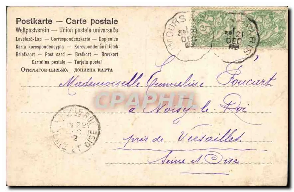 Cena de pedido de casamento — J. Allivré — n°643 - Verso