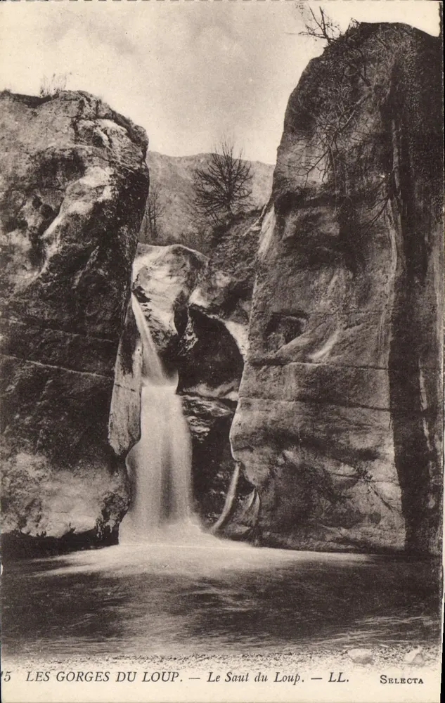 Die Gorges du Loup — Le Saout du Loup — Selecta LL.5 - Vorderseite