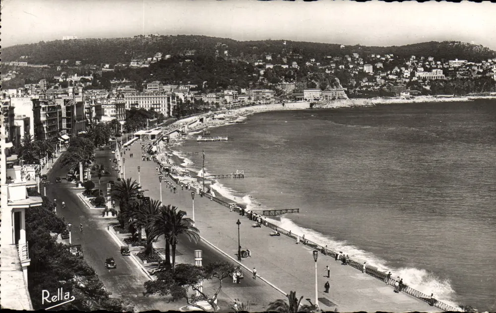 Die Côte d'Azur — NICE — Die Promenade des Anglais — Éditions Rella, n° 2517 - Vorderseite